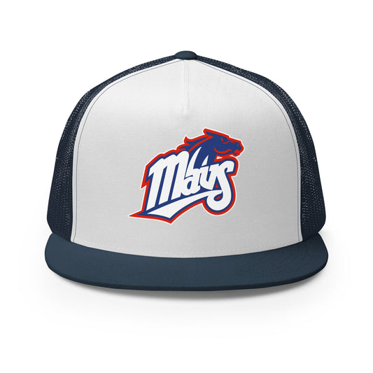 Performance | 5 Panel Trucker Cap | Upper Makefield Youth Baseball & Softball League | Mavs Logo