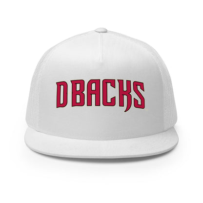 Performance | 5 Panel Trucker Cap | VA Diamondbacks | Script Logo