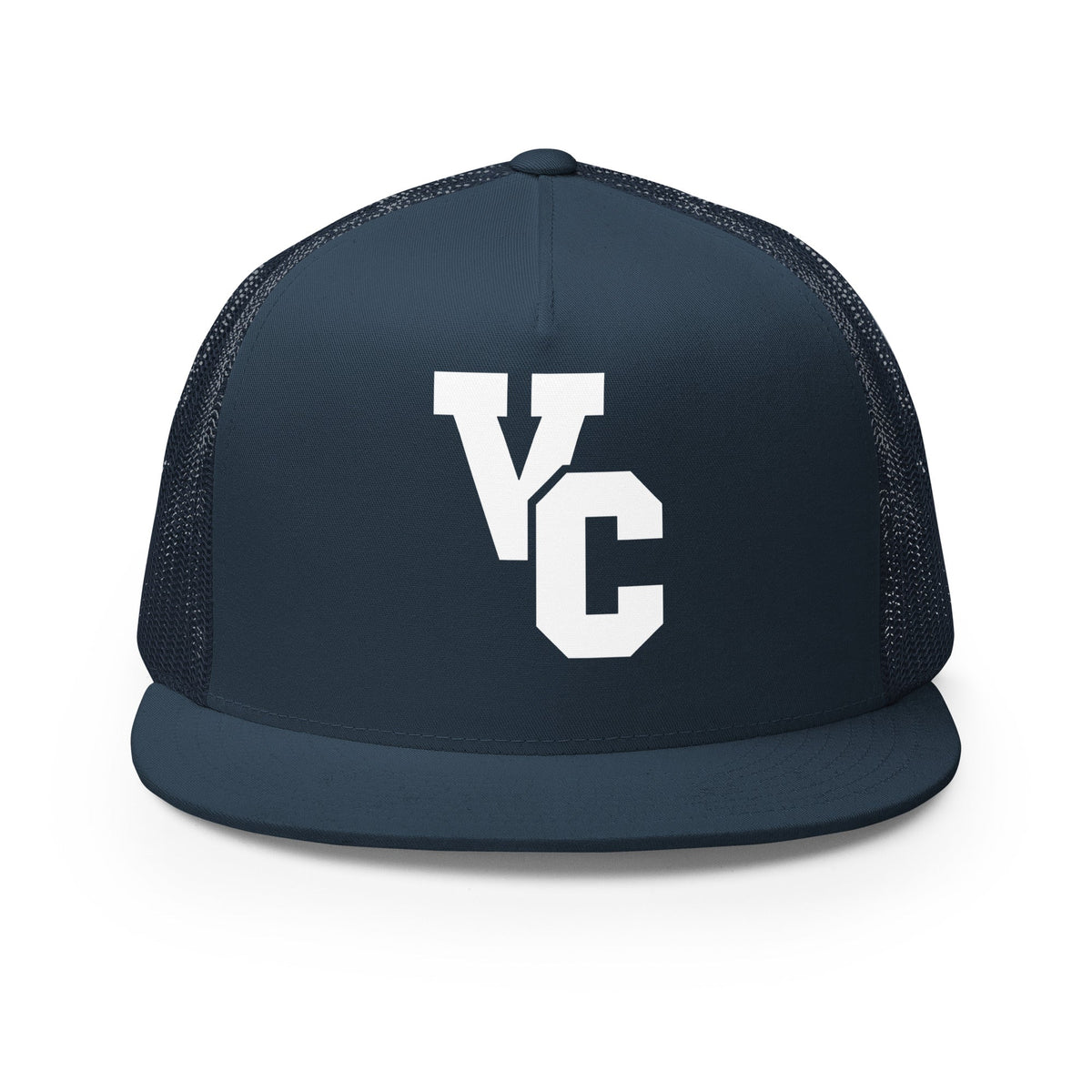 Performance | 5 Panel Trucker Cap | VCMS cheer | Lettermark Logo