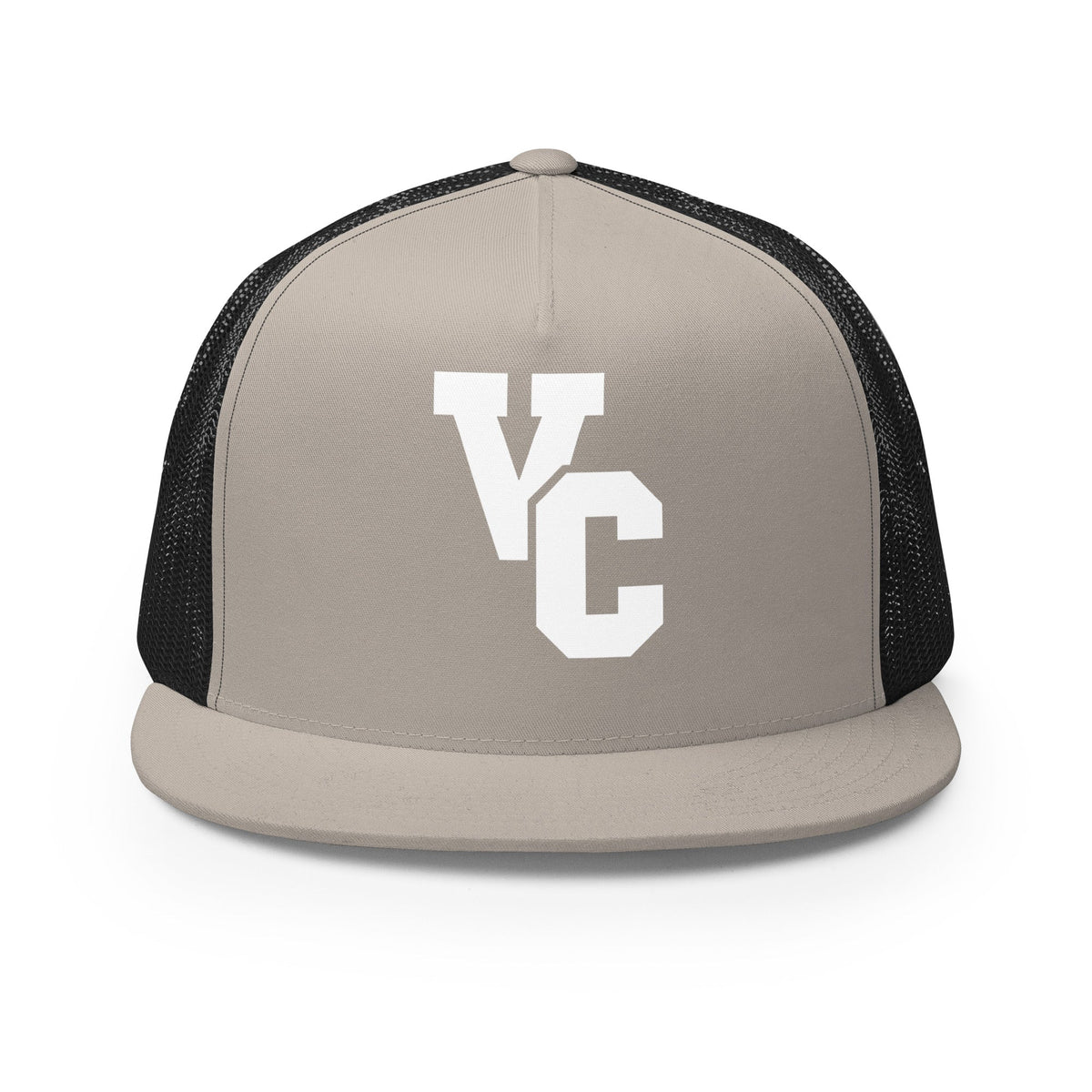 Performance | 5 Panel Trucker Cap | VCMS cheer | Lettermark Logo