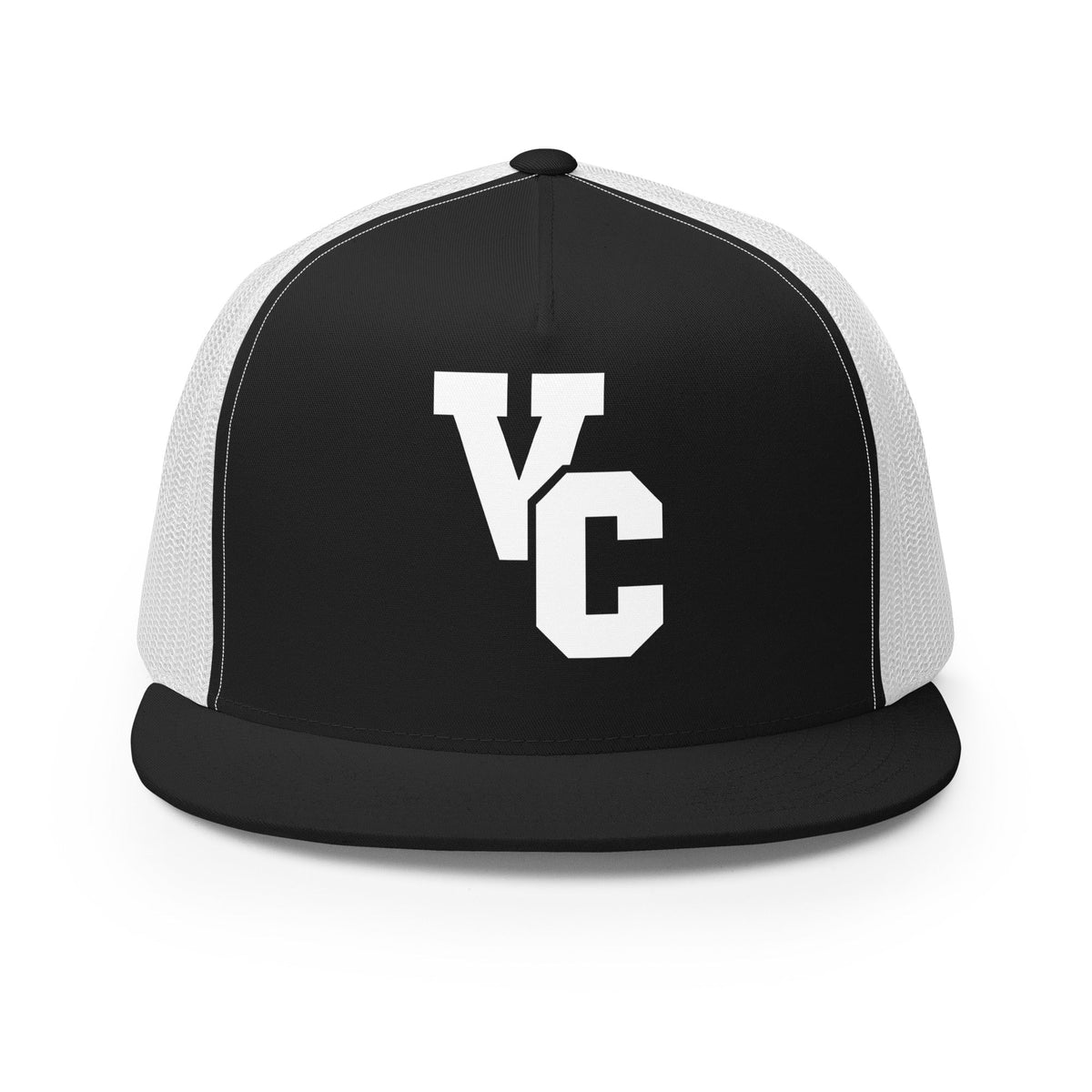 Performance | 5 Panel Trucker Cap | VCMS cheer | Lettermark Logo