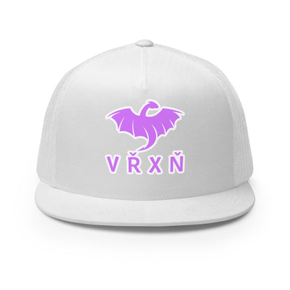 Performance | 5 Panel Trucker Cap | VŘXŇ | Ancient Modern Logo