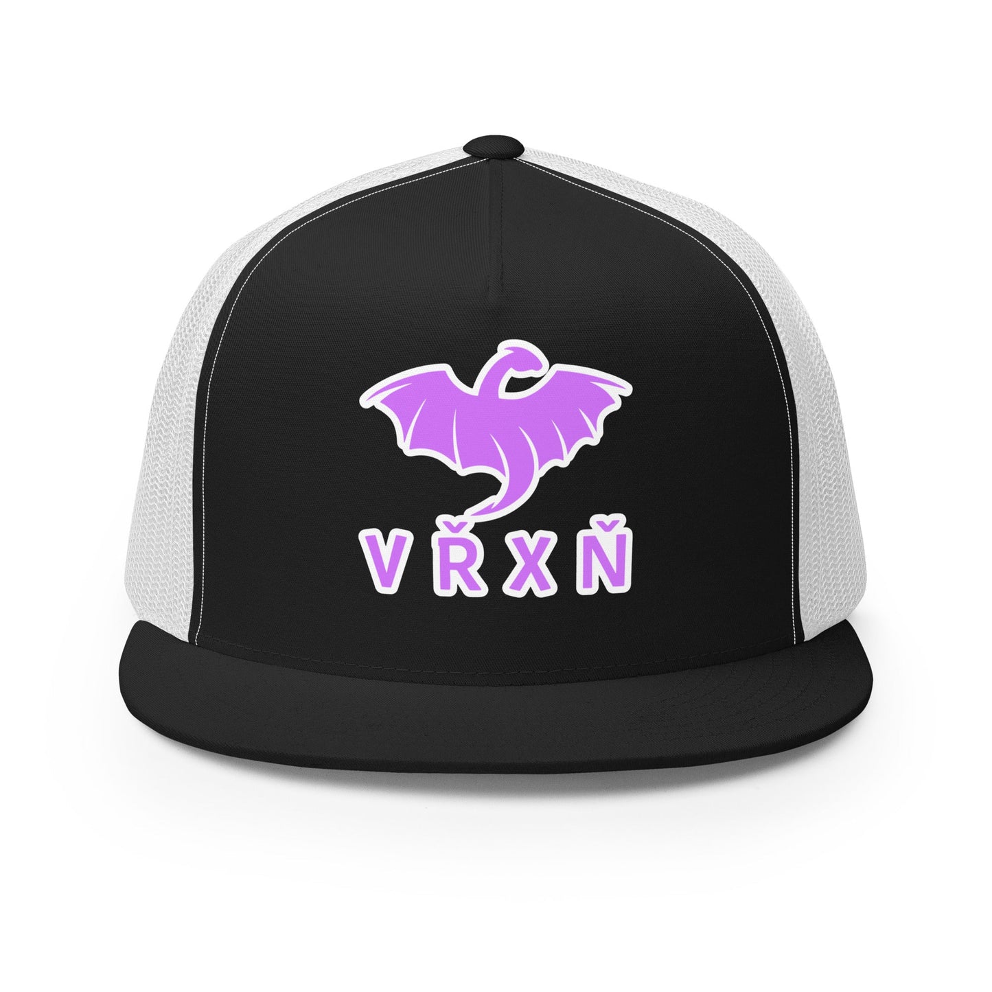 Performance | 5 Panel Trucker Cap | VŘXŇ | Ancient Modern Logo