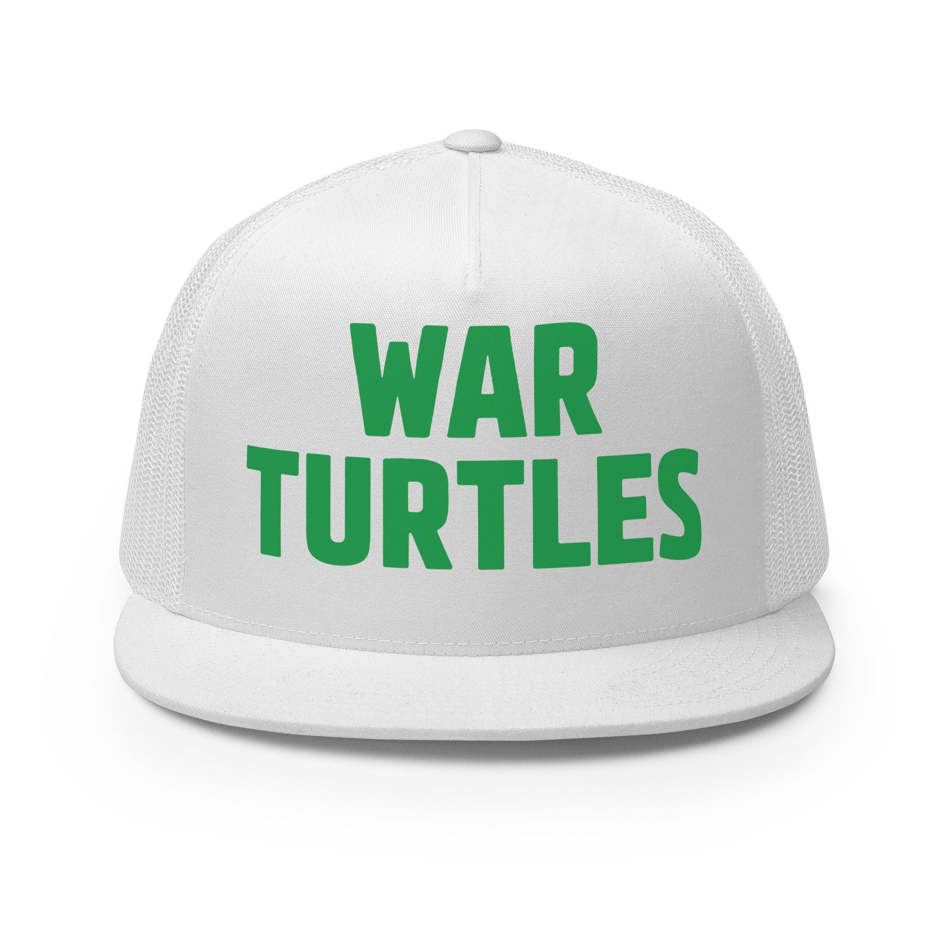 Performance | 5 Panel Trucker Cap | War Turtles | Mascot Logo