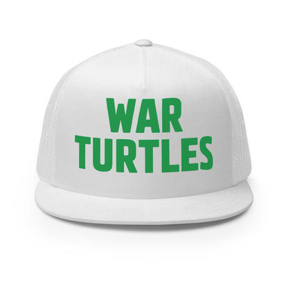 Performance | 5 Panel Trucker Cap | War Turtles | Mascot Logo