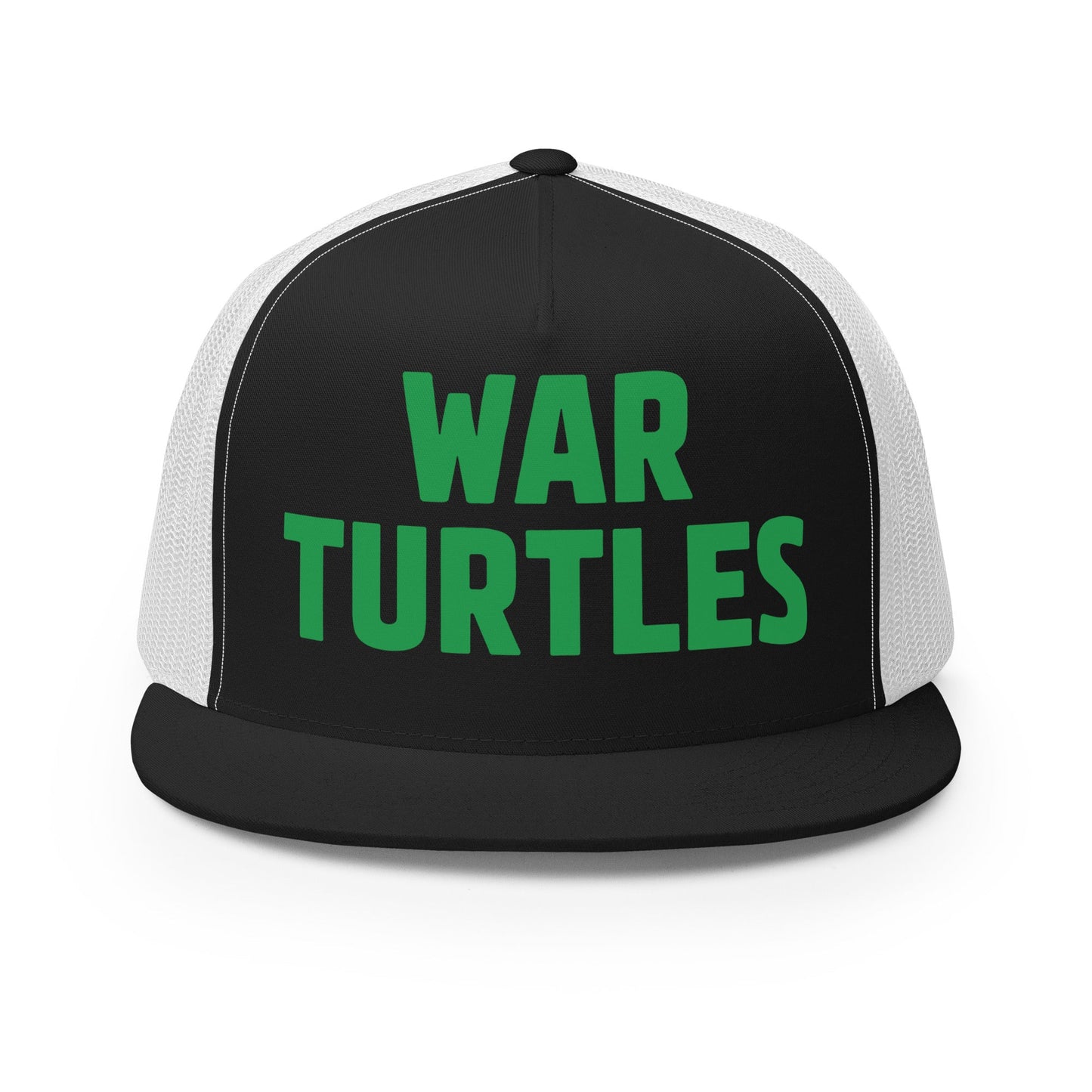 Performance | 5 Panel Trucker Cap | War Turtles | Mascot Logo