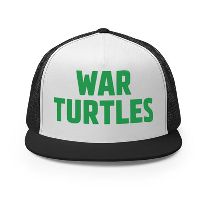 Performance | 5 Panel Trucker Cap | War Turtles | Mascot Logo