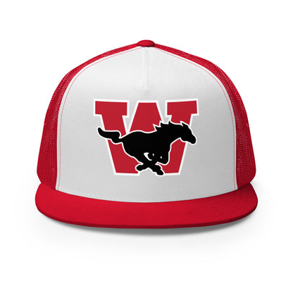 Performance | 5 Panel Trucker Cap | Warde Track and Field