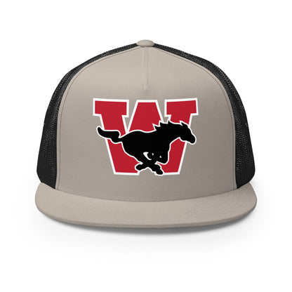 Performance | 5 Panel Trucker Cap | Warde Track and Field