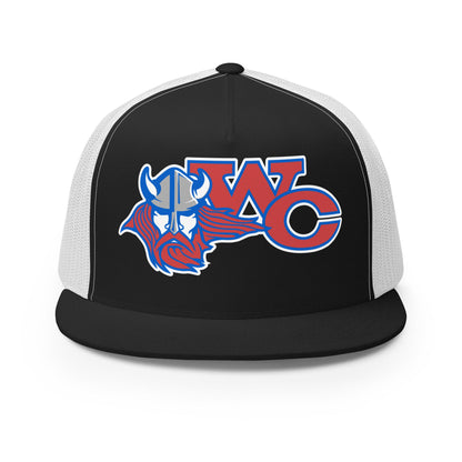 Performance | 5 Panel Trucker Cap | Warren Central Lady Vikes | WC Logo