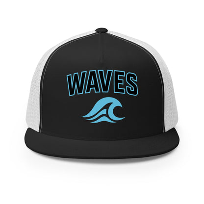 Performance | 5 Panel Trucker Cap | Waves Basketball