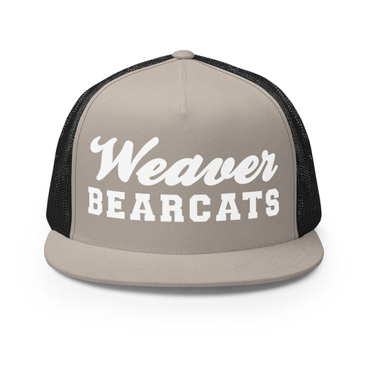 Performance | 5 Panel Trucker Cap | Weaver High School | Athletic Crest Logo