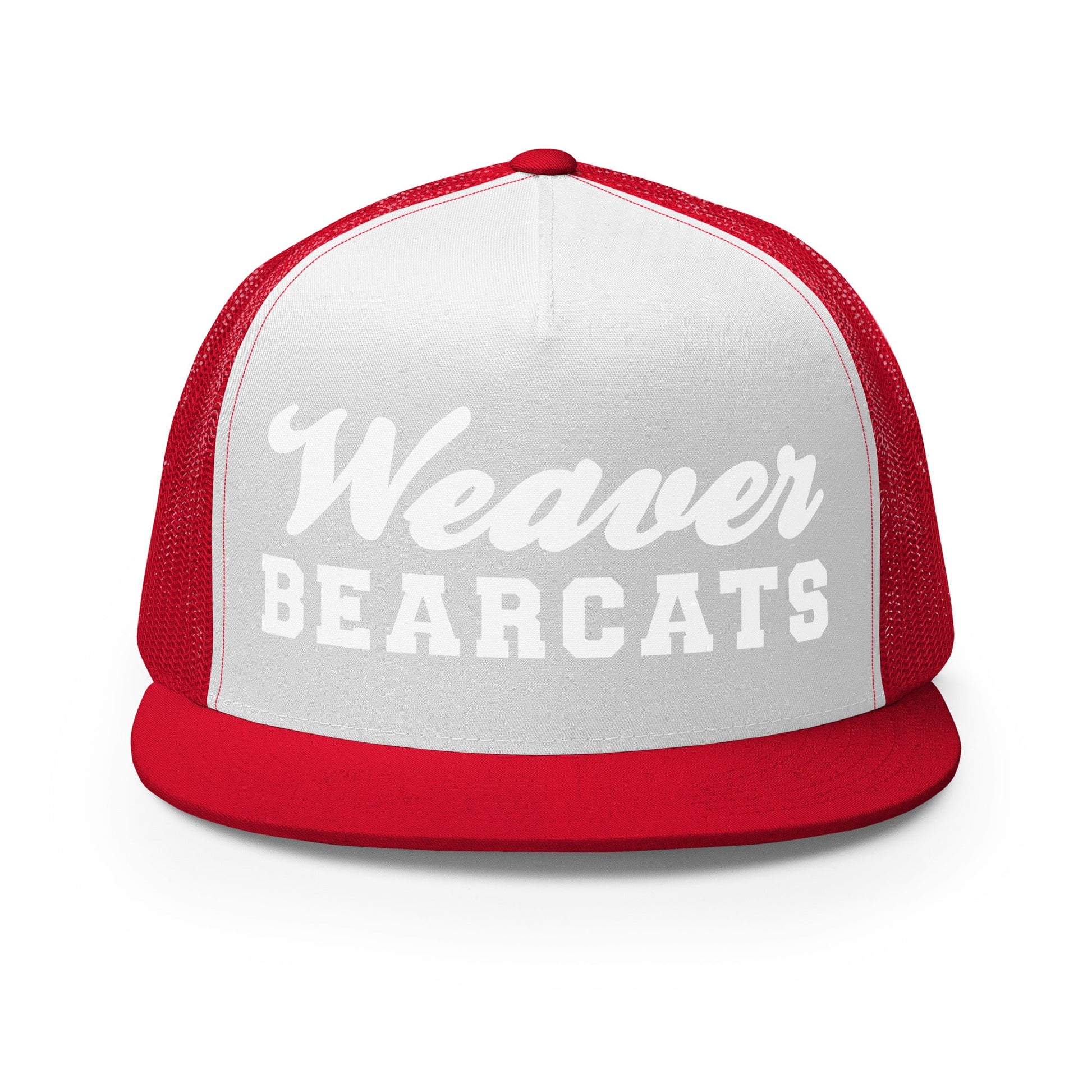 Performance | 5 Panel Trucker Cap | Weaver High School | Athletic Crest Logo