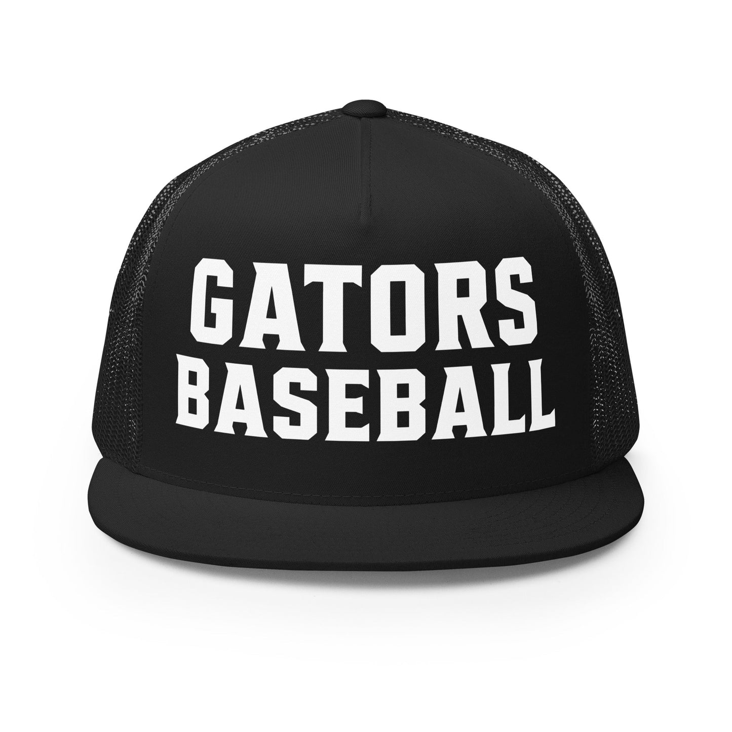 Performance | 5 Panel Trucker Cap | West Memphis Community Christian College Gators | Emblem Logo
