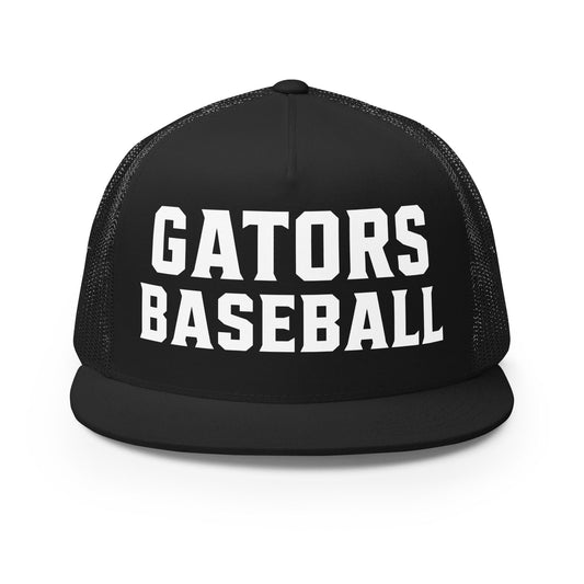 Performance | 5 Panel Trucker Cap | West Memphis Community Christian College Gators | Emblem Logo