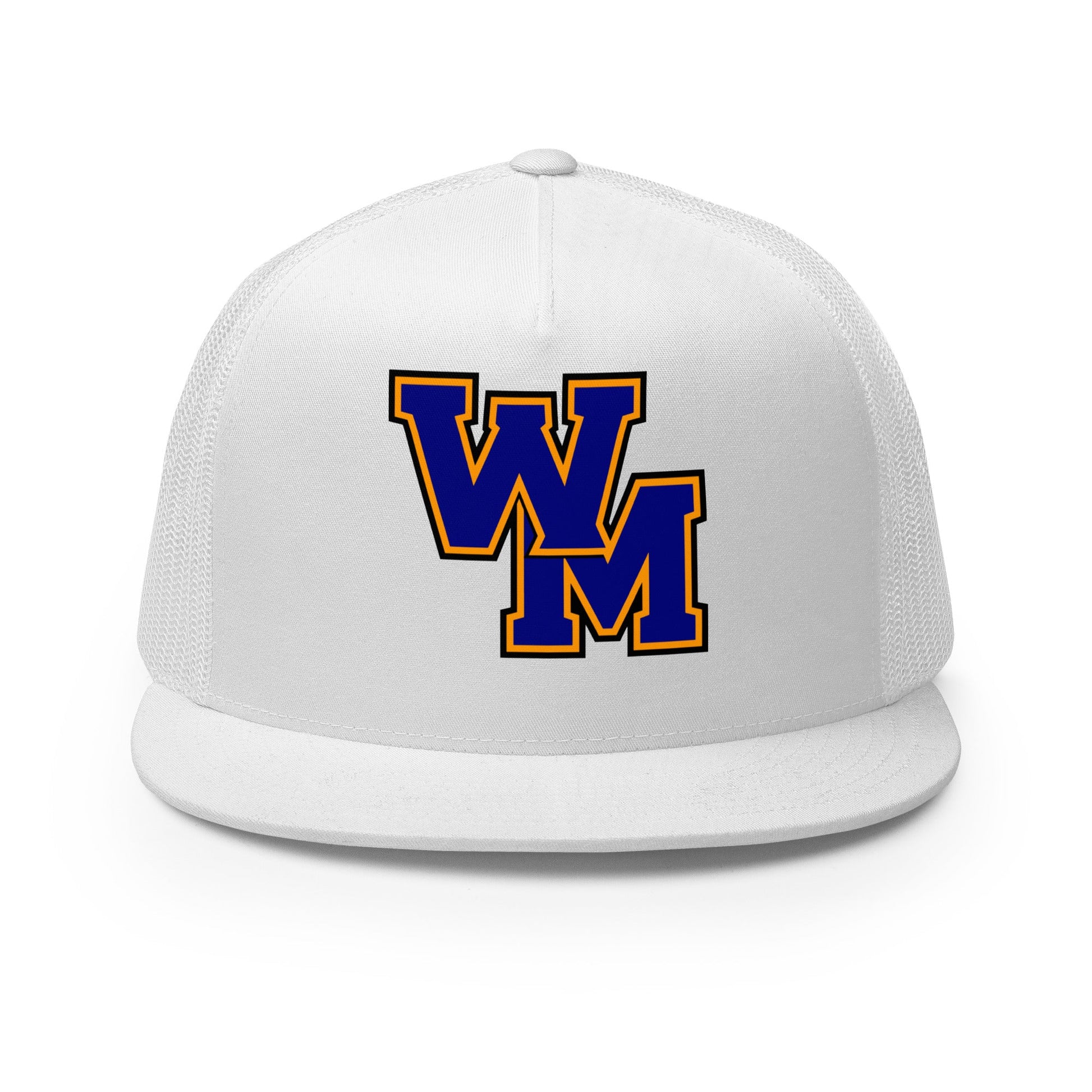 Performance | 5 Panel Trucker Cap | West Memphis Community Christian College Gators | WM-Mark Logo