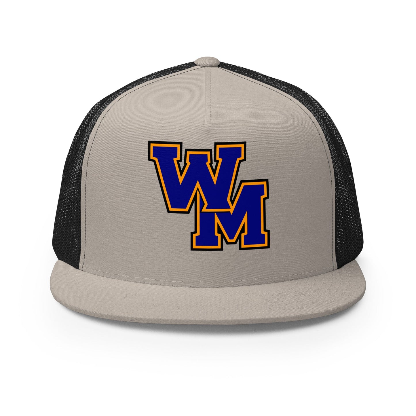 Performance | 5 Panel Trucker Cap | West Memphis Community Christian College Gators | WM-Mark Logo