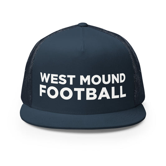 Performance | 5 Panel Trucker Cap | West Mound Stars | Badge (Variant) Logo