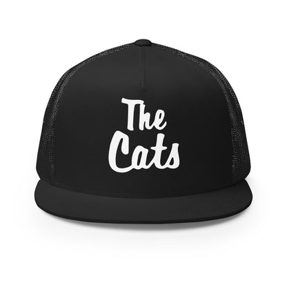 Performance | 5 Panel Trucker Cap | Western Carolina Ultimate | Cats Wordmark Logo