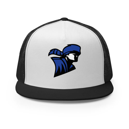 Performance | 5 Panel Trucker Cap | Western High School Football | Emblem Logo