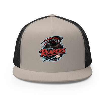 Performance | 5 Panel Trucker Cap | Wichita Reapers | Reaper Logo