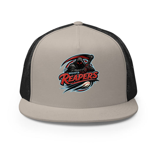 Performance | 5 Panel Trucker Cap | Wichita Reapers | Reaper Logo