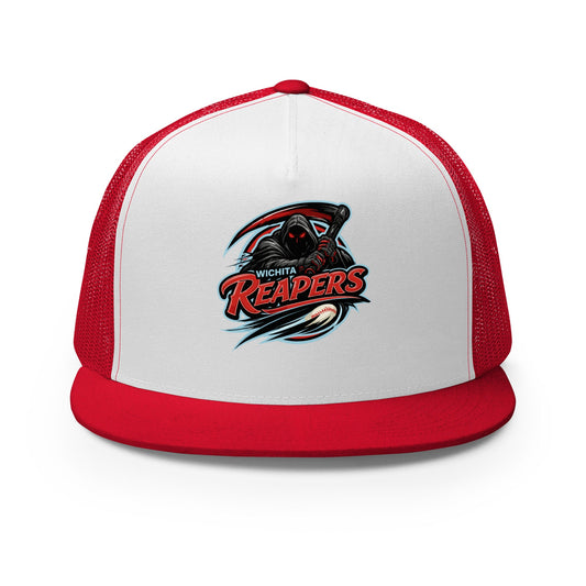 Performance | 5 Panel Trucker Cap | Wichita Reapers | Reaper Logo