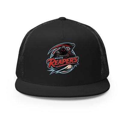 Performance | 5 Panel Trucker Cap | Wichita Reapers | Reaper Logo