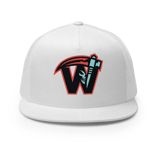 Performance | 5 Panel Trucker Cap | Wichita Reapers | W Logo