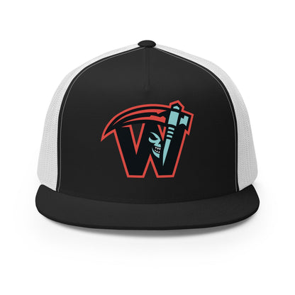 Performance | 5 Panel Trucker Cap | Wichita Reapers | W Logo