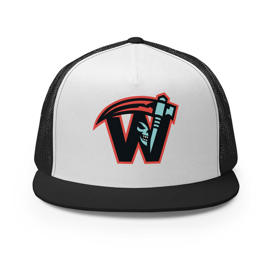 Performance | 5 Panel Trucker Cap | Wichita Reapers | W Logo