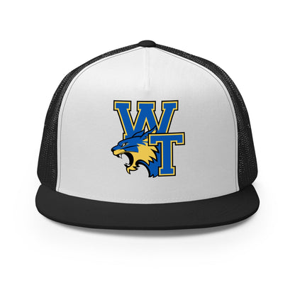 Performance | 5 Panel Trucker Cap | Wilcox Soccer | WT Logo