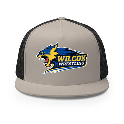 Performance | 5 Panel Trucker Cap | Wilcox Tech Wrestling