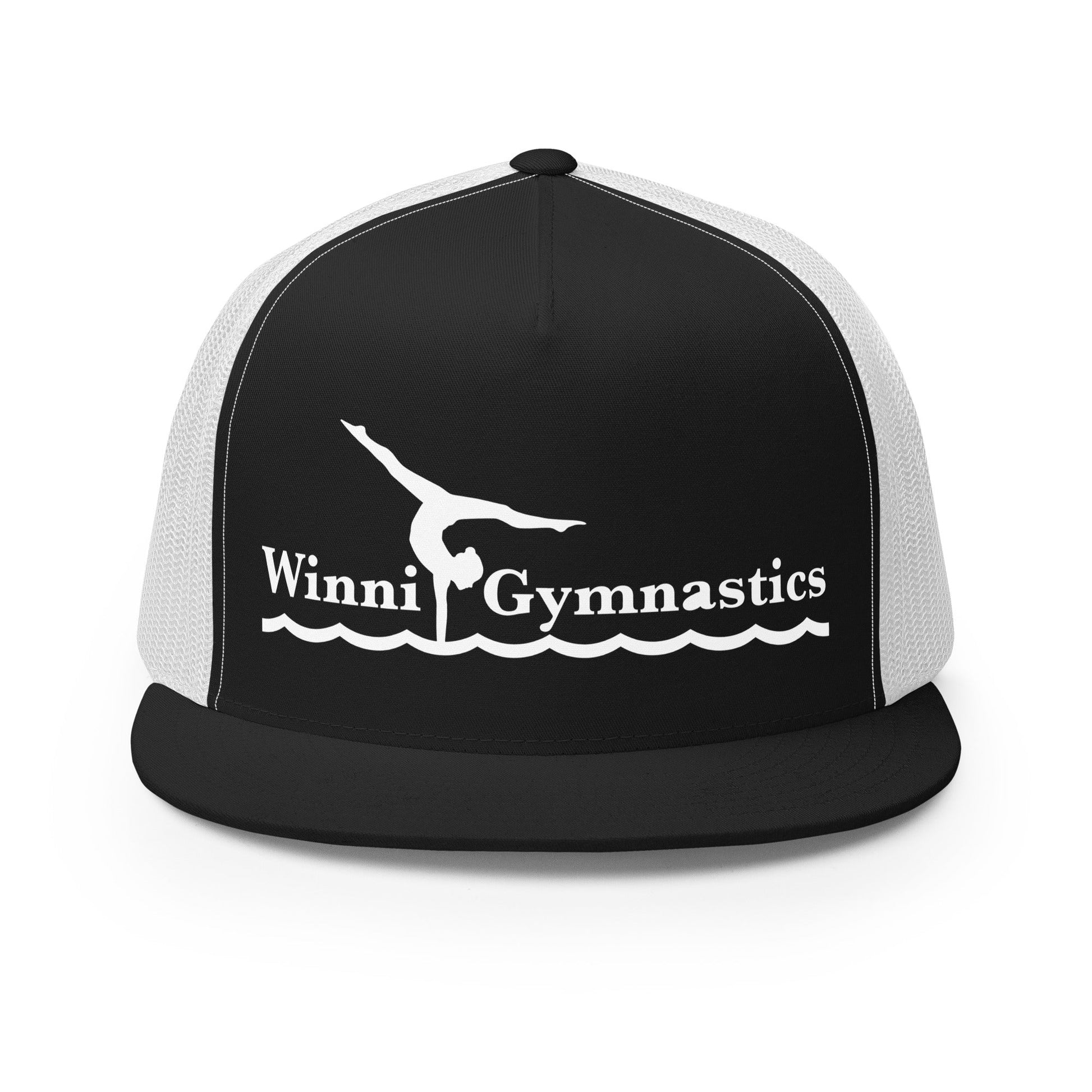 Performance | 5 Panel Trucker Cap | Winni Gymnastics | Alt Logo