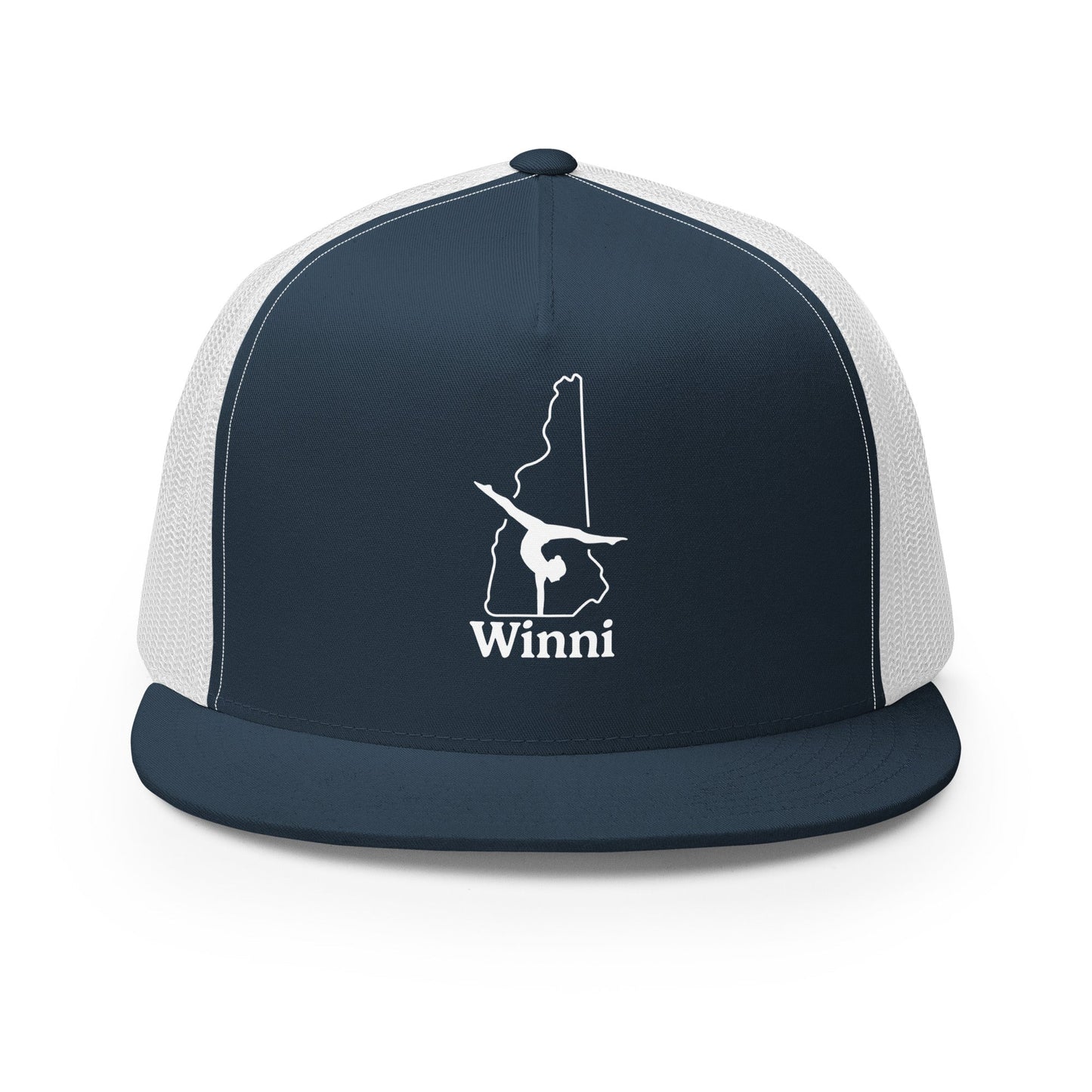 Performance | 5 Panel Trucker Cap | Winni Gymnastics | NH Logo