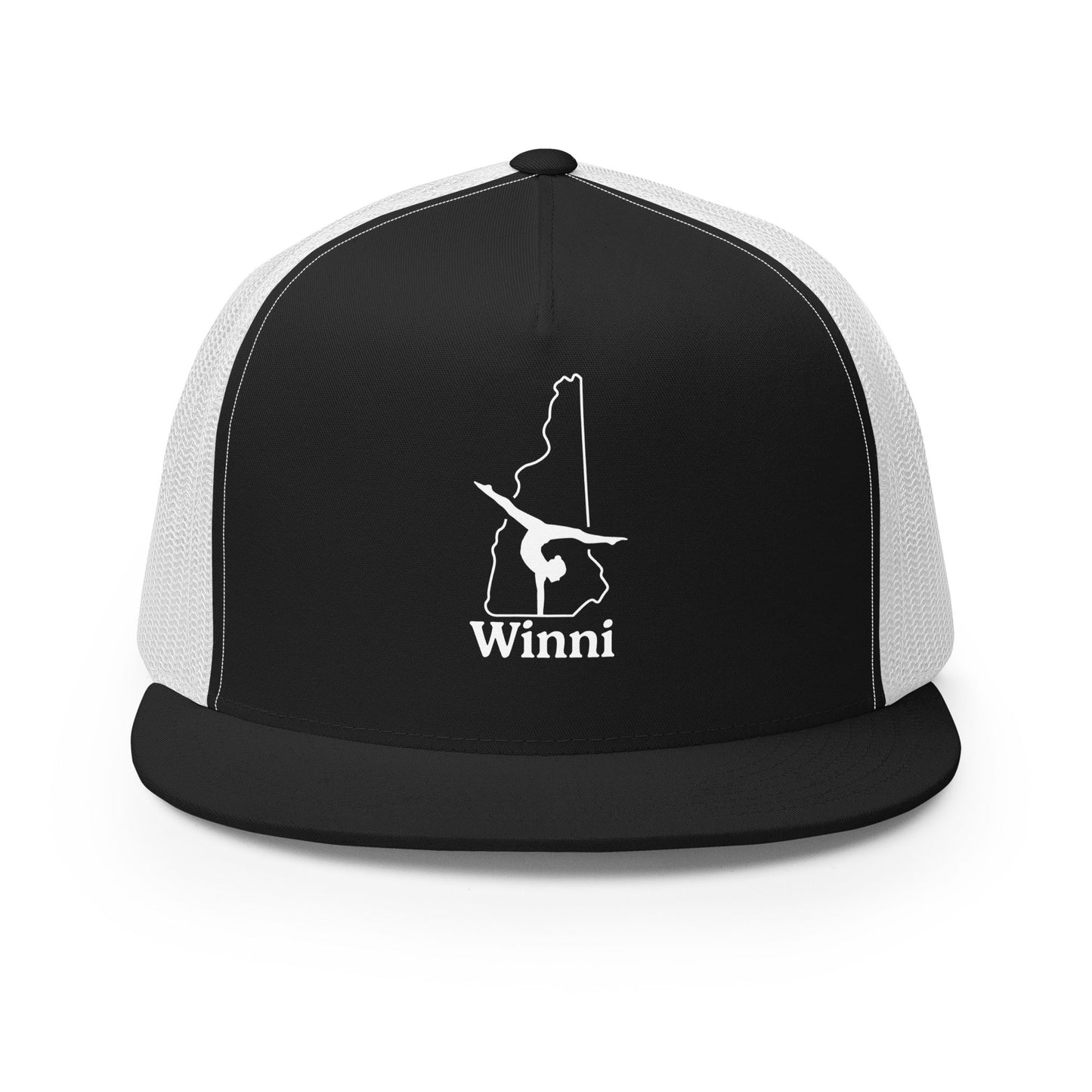 Performance | 5 Panel Trucker Cap | Winni Gymnastics | NH Logo