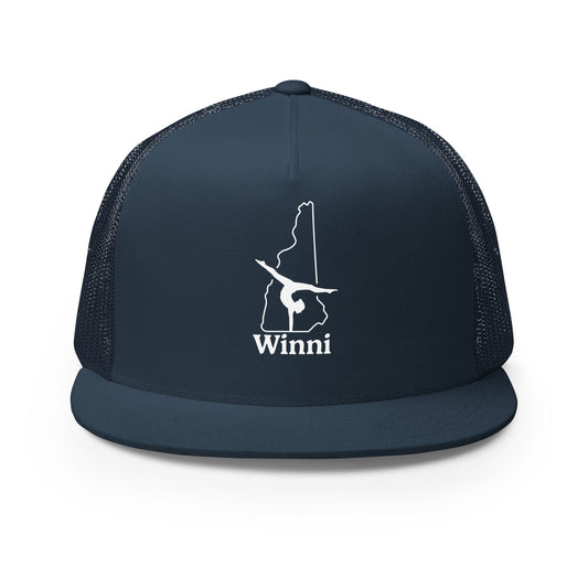 Performance | 5 Panel Trucker Cap | Winni Gymnastics | NH Logo