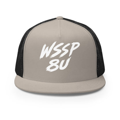 Performance | 5 Panel Trucker Cap | WSSP | Panther Strike Logo