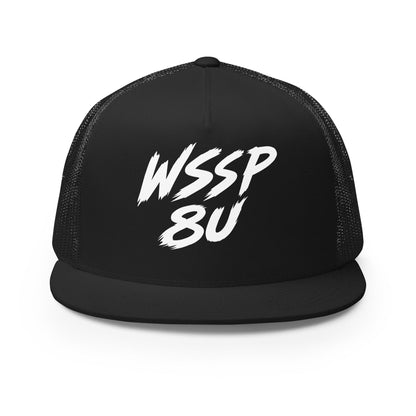 Performance | 5 Panel Trucker Cap | WSSP | Panther Strike Logo