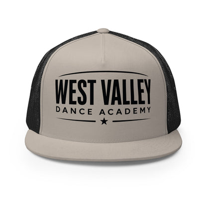 Performance | 5 Panel Trucker Cap | WVDA Dance Core | Emblem Logo