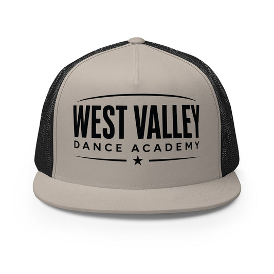 Performance | 5 Panel Trucker Cap | WVDA Dance Core | Emblem Logo