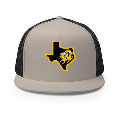 Performance | 5 Panel Trucker Cap | WYSA | Texas Logo