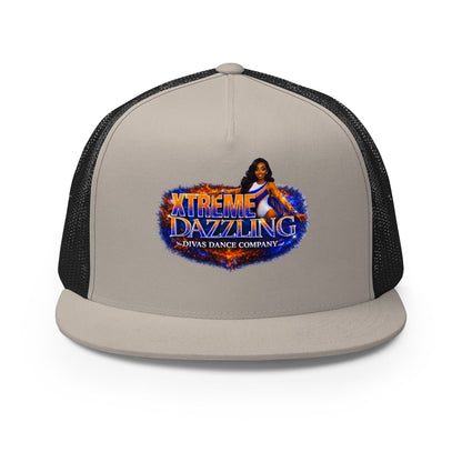 Performance | 5 Panel Trucker Cap | Xtreme Dazzling Divas Dance Company