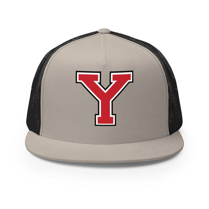 Performance | 5 Panel Trucker Cap | Yukon Student Council | Y-Mark Logo