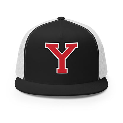 Performance | 5 Panel Trucker Cap | Yukon Student Council | Y-Mark Logo