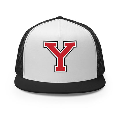 Performance | 5 Panel Trucker Cap | Yukon Student Council | Y-Mark Logo