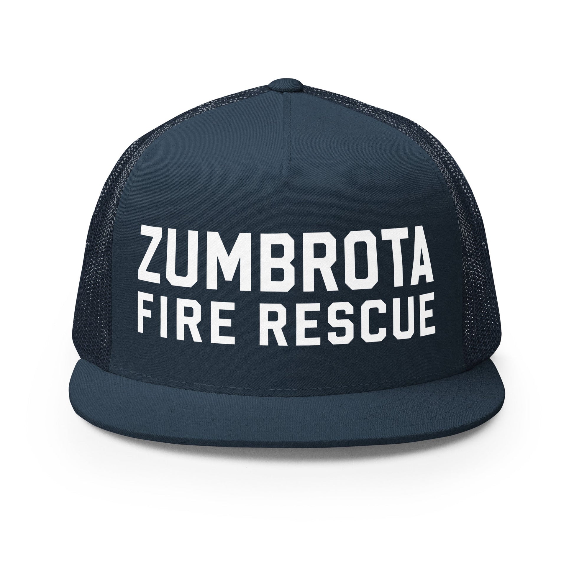 Performance | 5 Panel Trucker Cap | Zumbrota Fire Department | Vanguard Logo