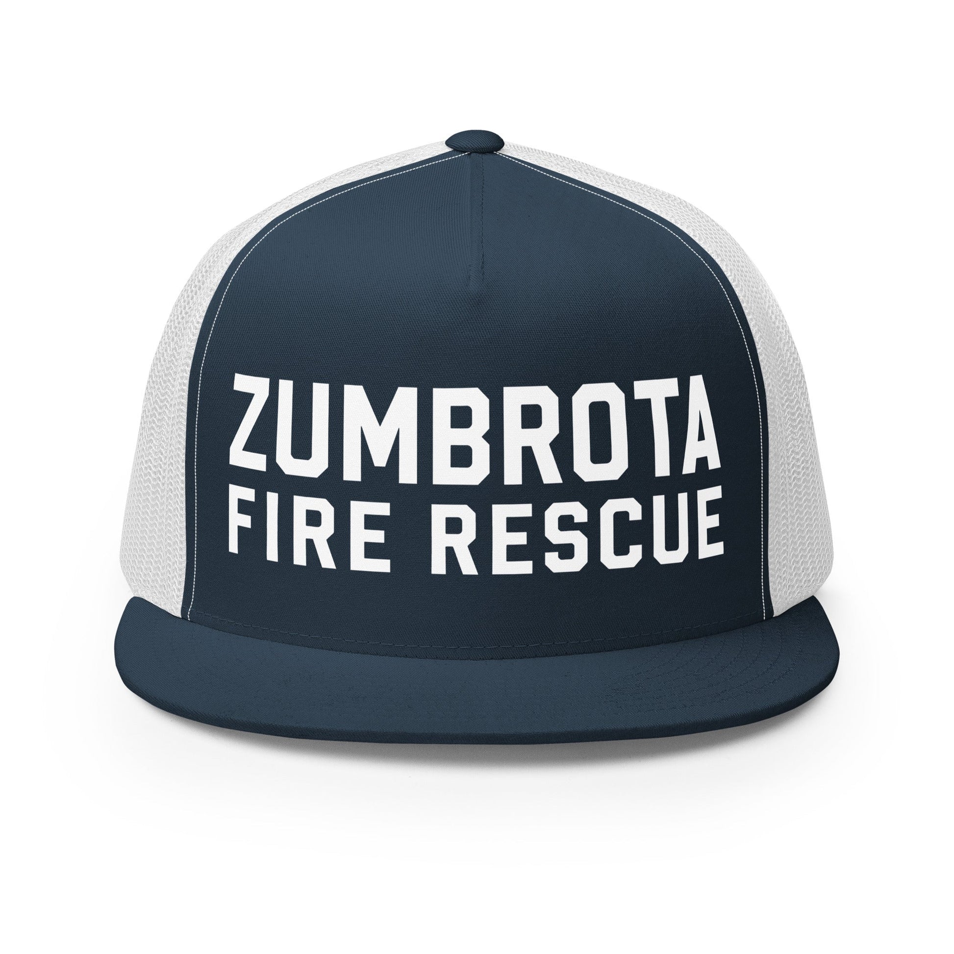 Performance | 5 Panel Trucker Cap | Zumbrota Fire Department | Vanguard Logo