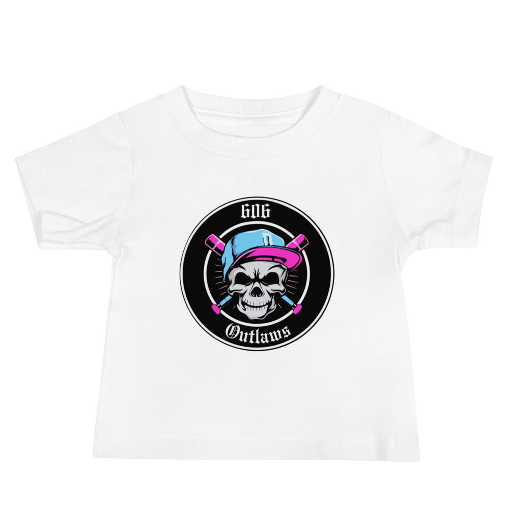 Performance | Baby T-Shirt | 606 Outlaws Baseball | Badge Logo