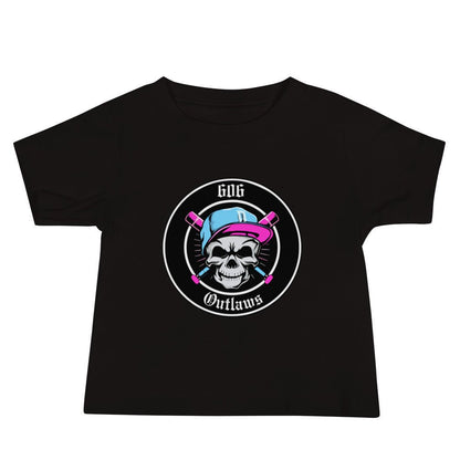 Performance | Baby T-Shirt | 606 Outlaws Baseball | Badge Logo